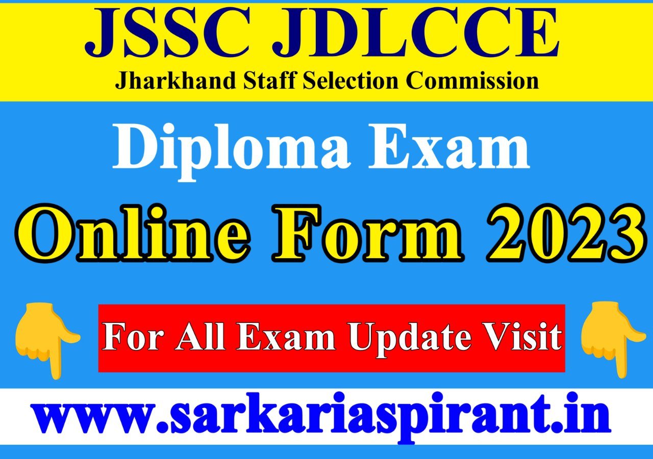 Jharkhand Jssc Diploma Level Combined Competitive Examination